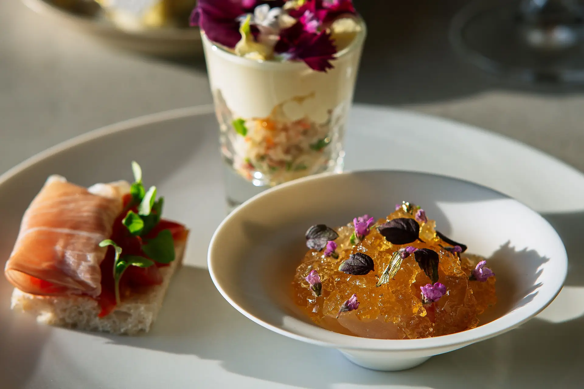 Chef tasting menu course